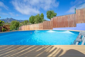 Pool - Vacation home "La Lavanda" with Private Terrace, Pool, A/C & Wi-Fi (Vega de San Mateo)