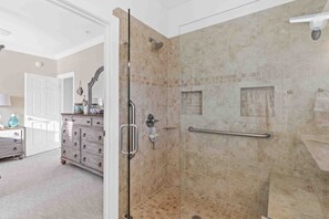 Hair dryer, towels - NEW LISTING!  Ocean view -"OIB Dreamin" community pool club-elevator-4br4ba<br>Golf cart friendly- furnished shaded deck (Ocean  Isle Beach)