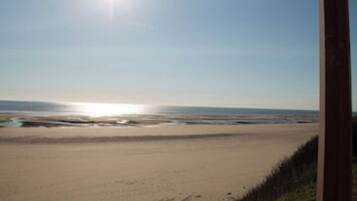 Accommodatie ligt op het strand