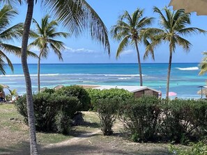 Sun-loungers - Anse des Rochers Lovely "Fruit passion" studio with sea view. (Saint Francois)
