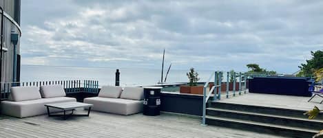 Terrasse sur le toit