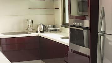 Luxury Διαμέρισμα | Ιδιωτική κουζίνα | Ψυγείο κανονικού μεγέθους, φούρνος μικροκυμάτων, φούρνος