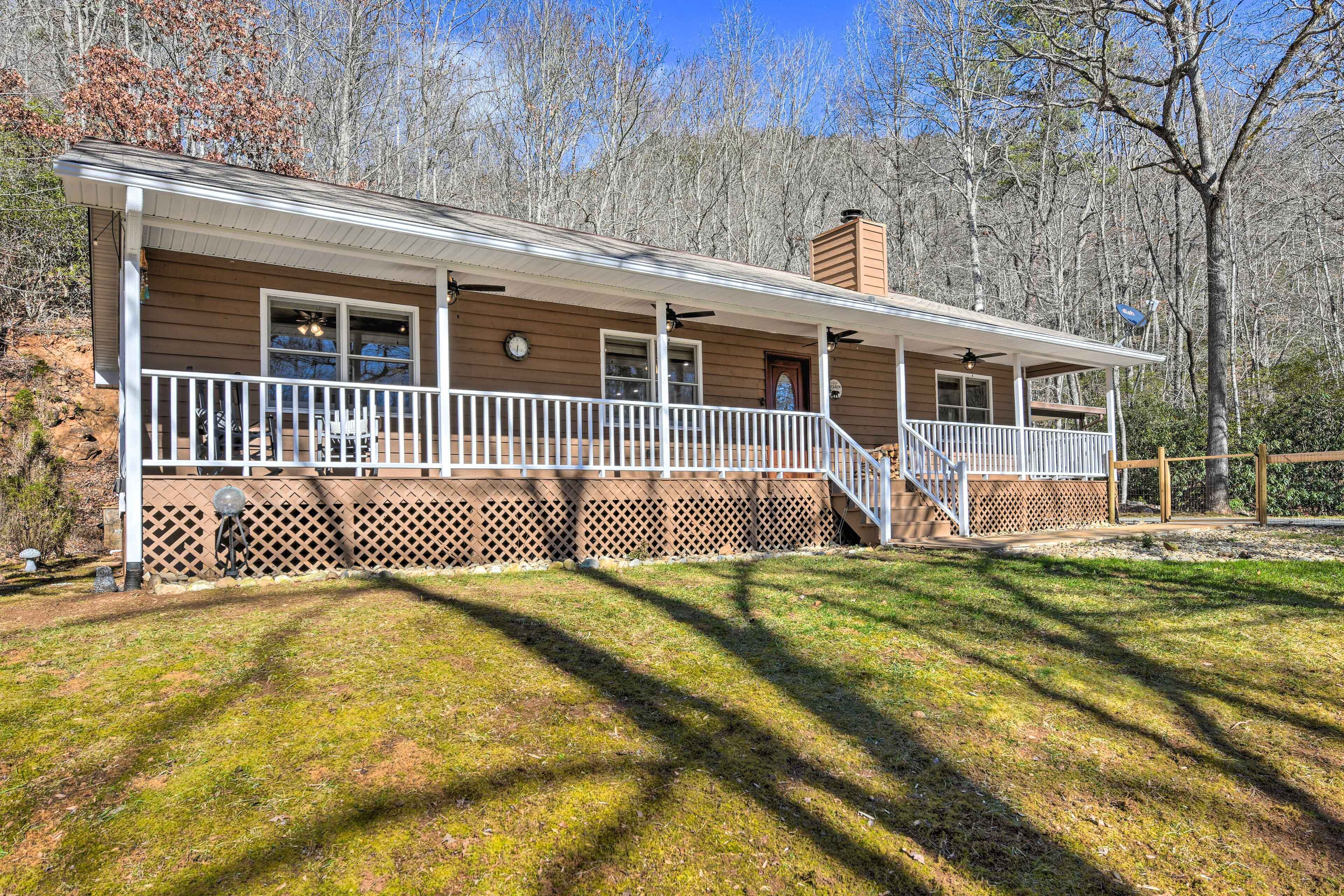 Secluded Franklin Retreat w/ Private Backyard