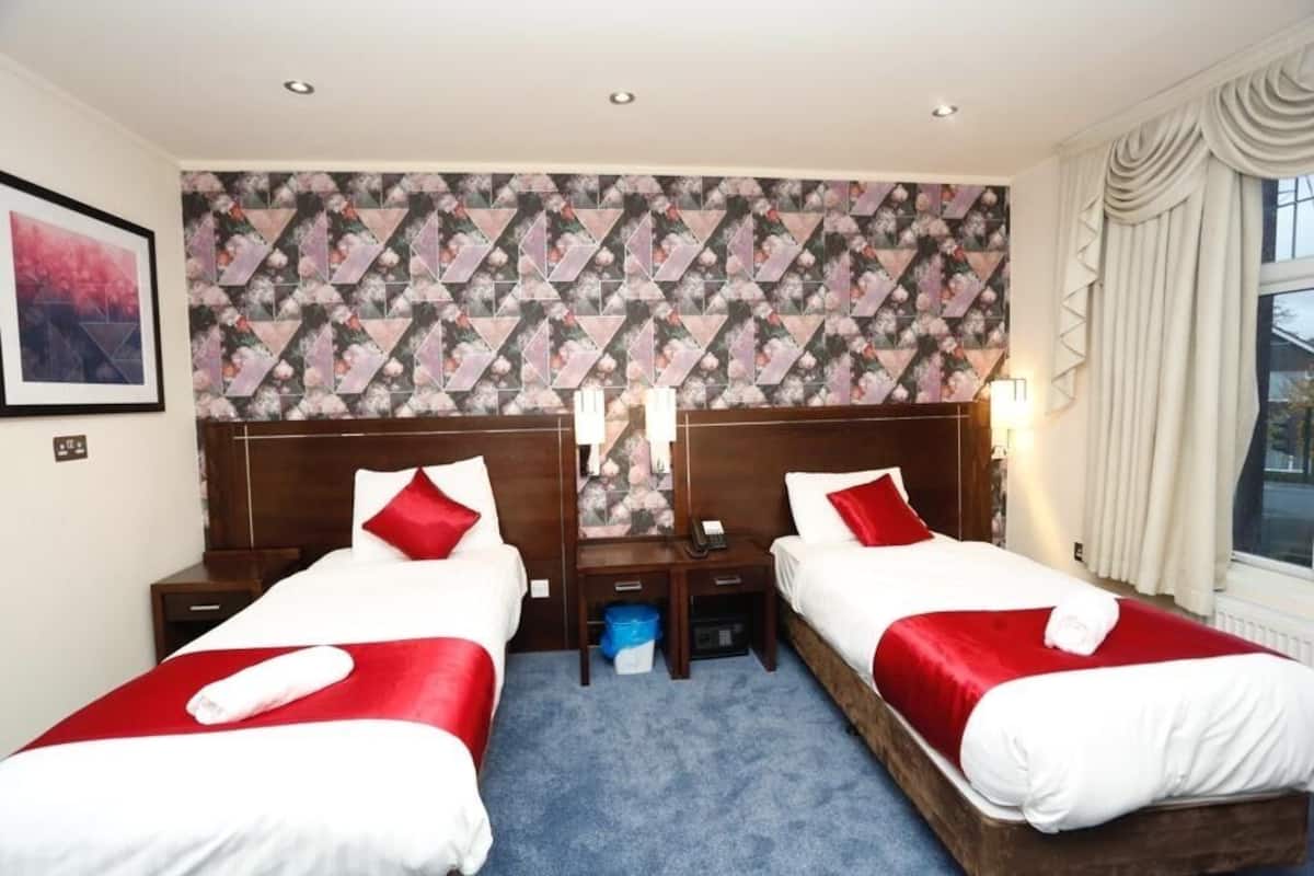 deluxe twin room | 1 bedroom, soundproofing, iron/ironing board, free wifi