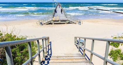 Apartment with a playground, close to the beach