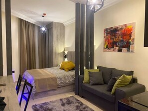 1 Schlafzimmer, Bügeleisen/Bügelbrett, Reisekinderbett, kostenloses WLAN
