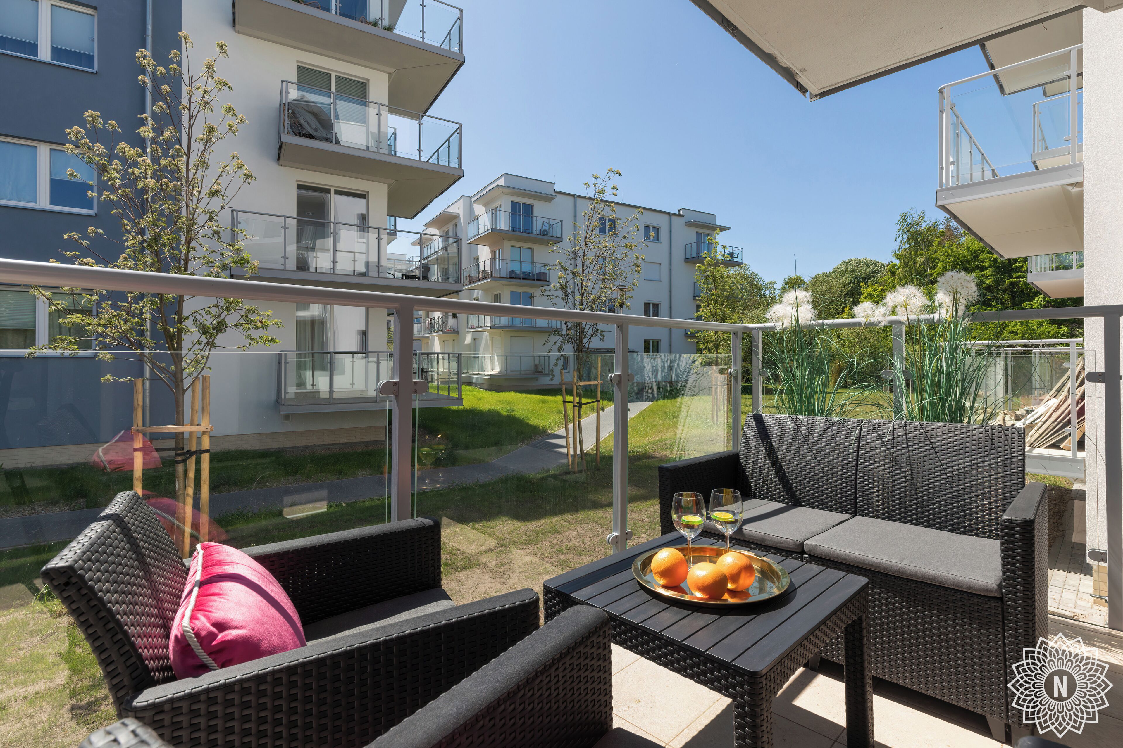 Courtyard view