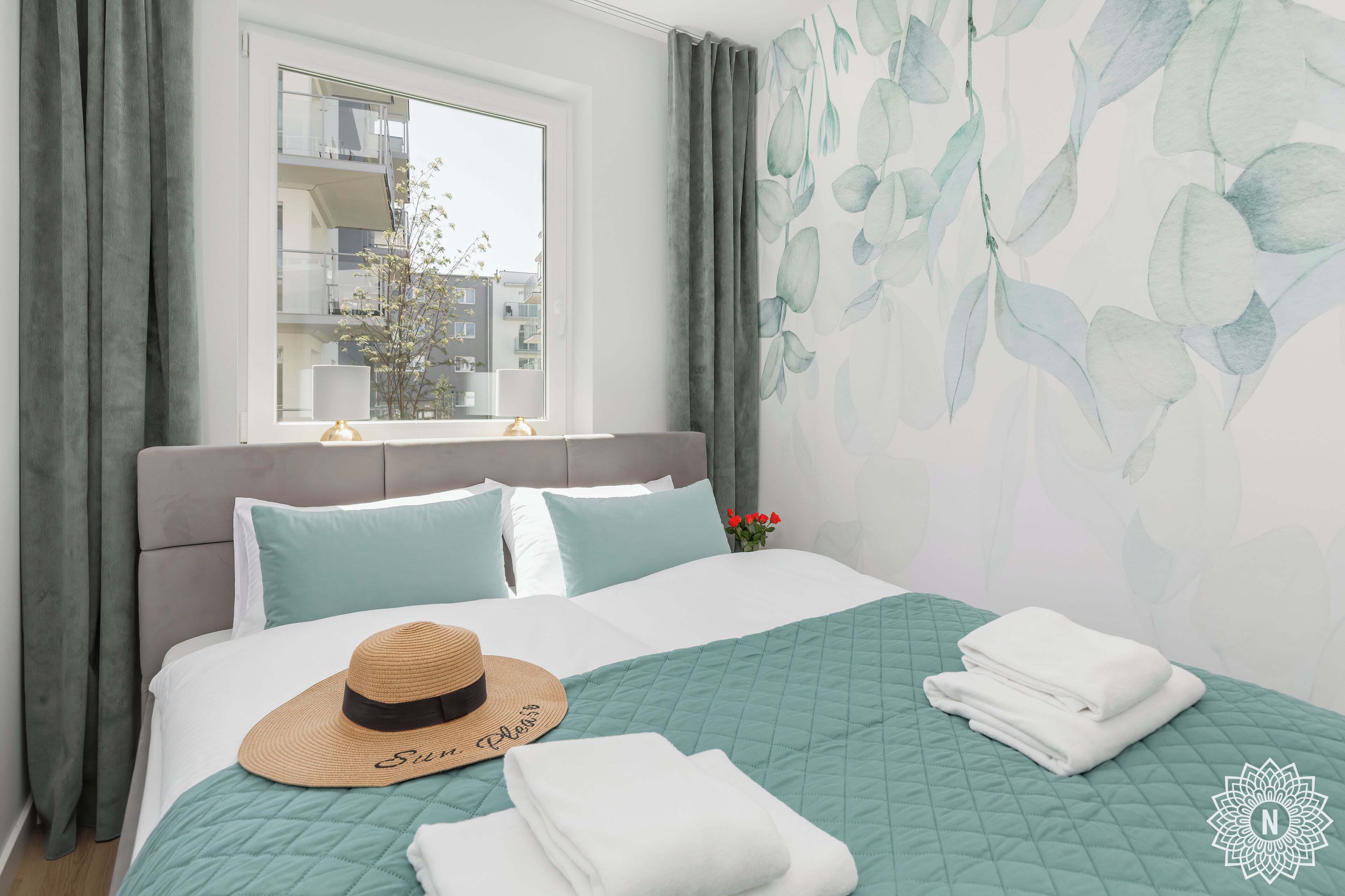 Superior Apartment, 1 Bedroom | Hypo-allergenic bedding, iron/ironing board, free WiFi, bed sheets