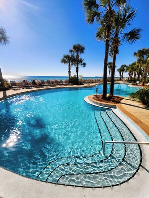 Indoor pool, a heated pool