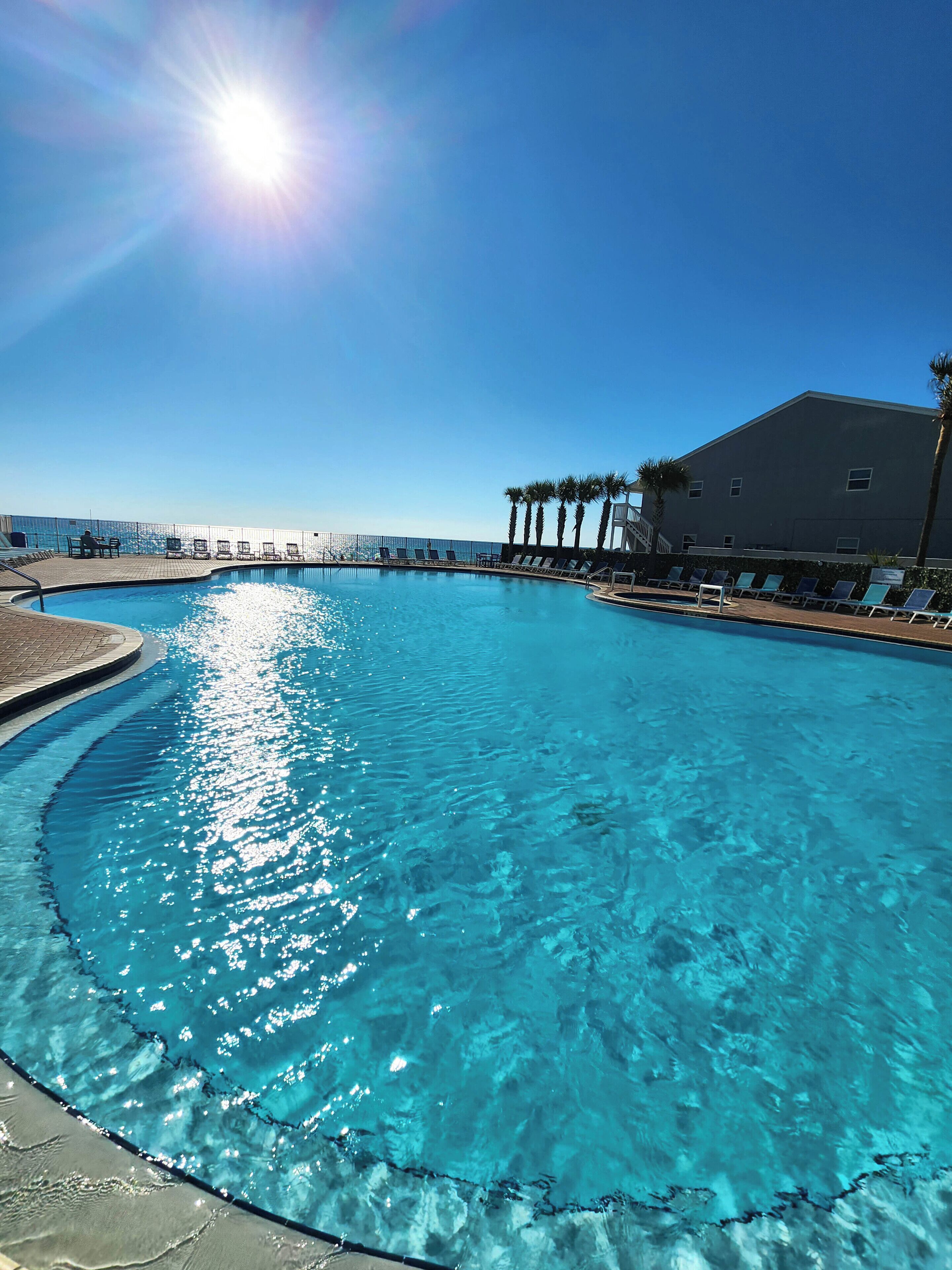 Indoor pool, a heated pool