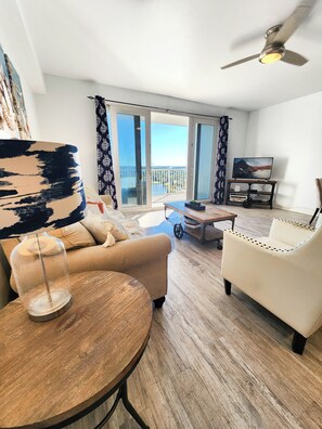 Televisión y reproductor de DVD 