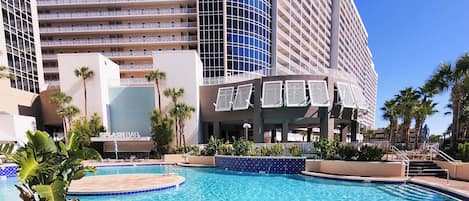 Una piscina climatizada