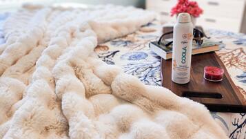 1 sovrum, wi-fi och sÀngklÀder