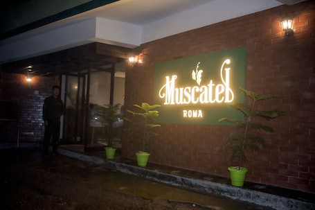 Fachada de la propiedad