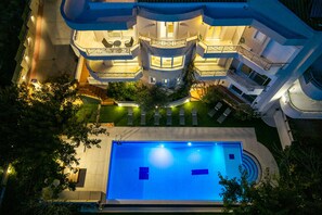 Outdoor pool - Villa Bijoux SeaView pool & bbq (Nea Makri)