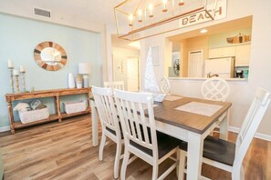 Dining - Seaside at Anastasia A203 - Beachside Condo (St. Augustine)