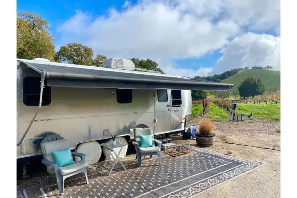 Sleep under the stars in our Safari Airstream! 