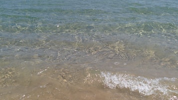 Aan het strand