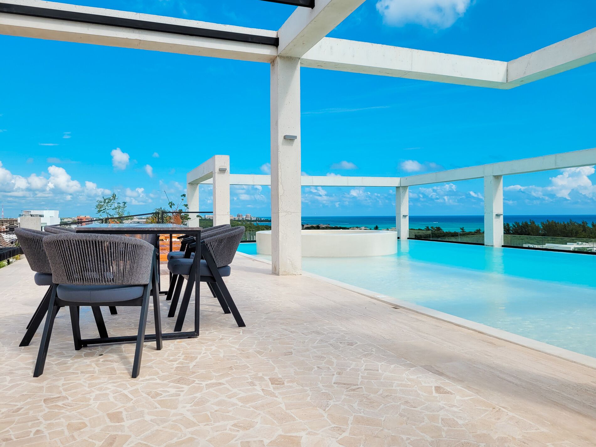 Rooftop terrace