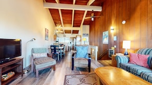 Condo, 2 Bedrooms | Living area | Smart TV