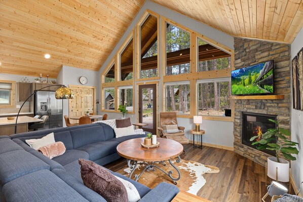 تلفزيون ذكي، مدفأة، ألعاب فيديو، مشغل دي في دي