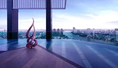 Rhythm Sathorn 30th floor Condo in Sathorn - 5 min walk to BTS and Pier
