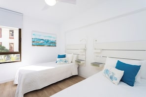 2 habitaciones, tabla de planchar con plancha, wifi y ropa de cama 