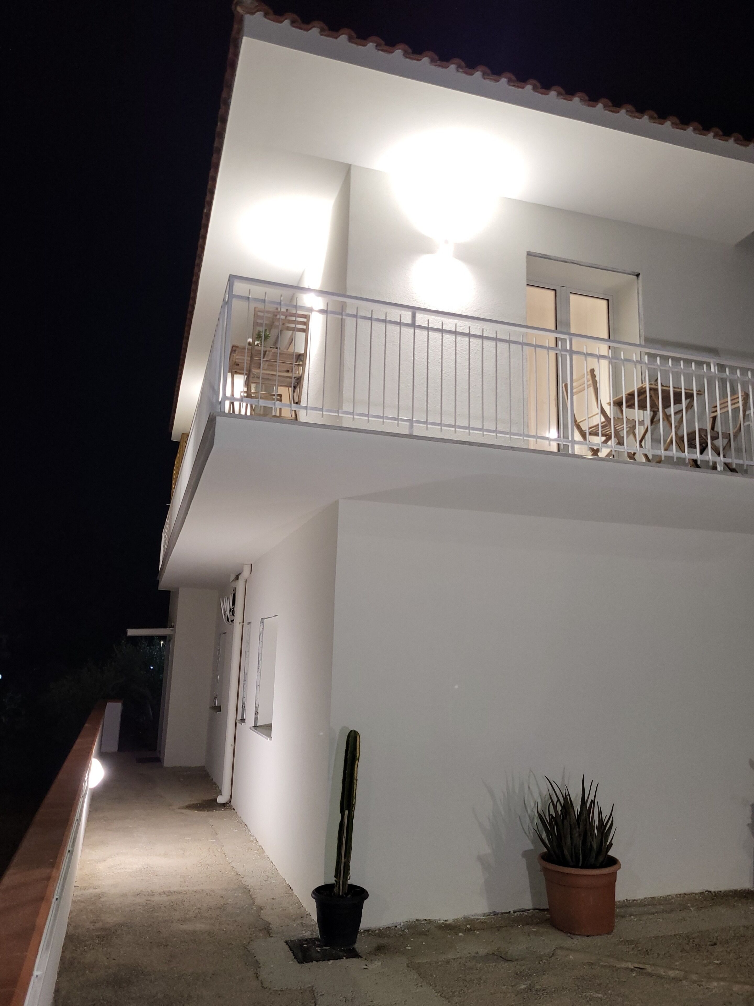 Façade de l’hébergement