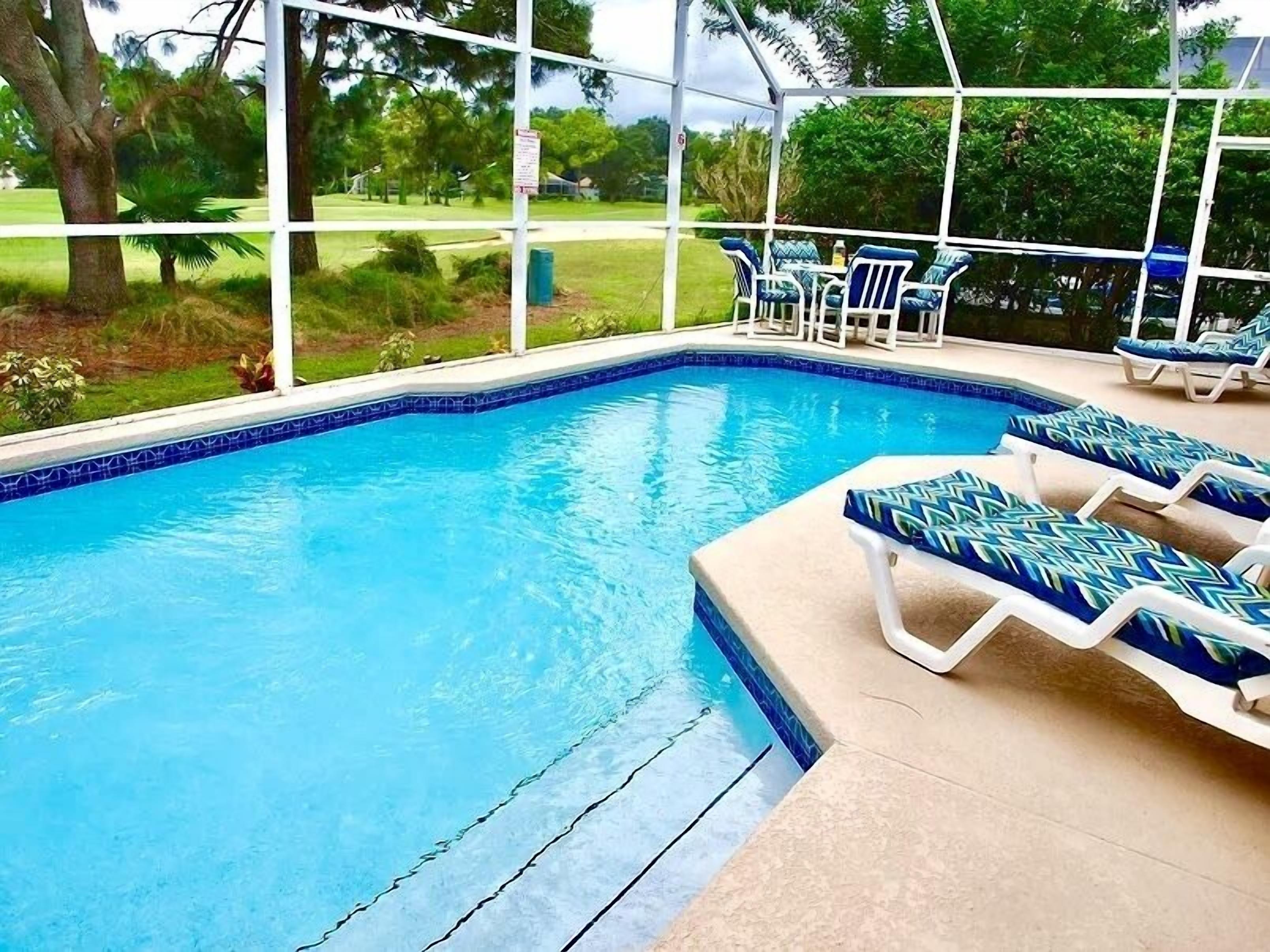 ref 47. Luxury villa with golf course view. Near Disney