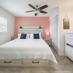 1 habitación, camas con pillow-top, wifi gratis y ropa de cama 