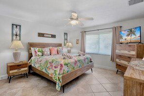 1 soverom, strykejern/-brett, internettilgang og sengetøy