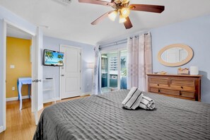 2 chambres, fer et planche Ă repasser, Wi-Fi gratuit, draps fournis