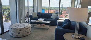 Smart TV - Our House at the Beach E-703 Top Floor view and new furniture! (Siesta Key)