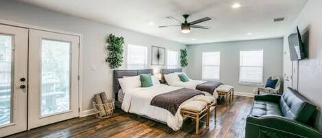 3 chambres, Wi-Fi gratuit, draps fournis