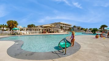Indoor pool, a heated pool