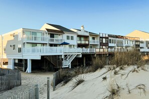 Exterior - Grand oceanfront home with multiple decks, beach access, W/D & AC (Ocean City)