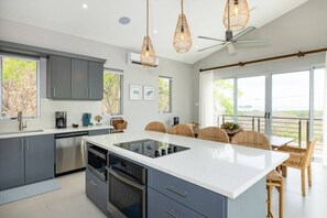 Fridge, microwave, oven, stovetop - Playa Hermosa Villa • 4 BR • Private Pool & Tropical Garden Retreat (Playa Hermosa)