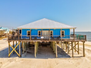 House, 4 Bedrooms | Exterior - Blue Sky Breeze - 102 Tampico 4 Bedroom Home by RedAwning (Dauphin Island)