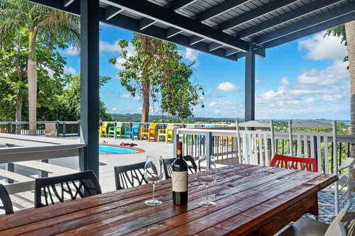5 Bd Mountain Villa with Pool & Panoramic views Río Grande PR