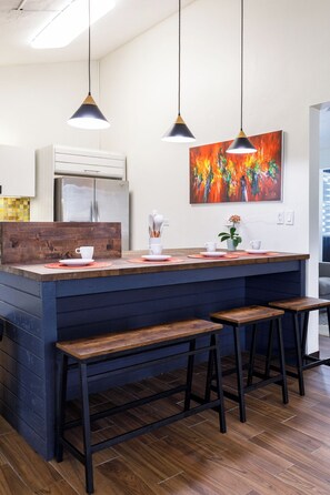 Dining - 5 Bd Mountain Villa with Pool & Panoramic views Río Grande PR (Río Grande)