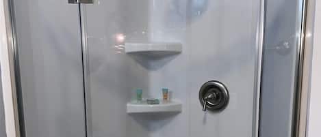 Bathtub, hair dryer, towels