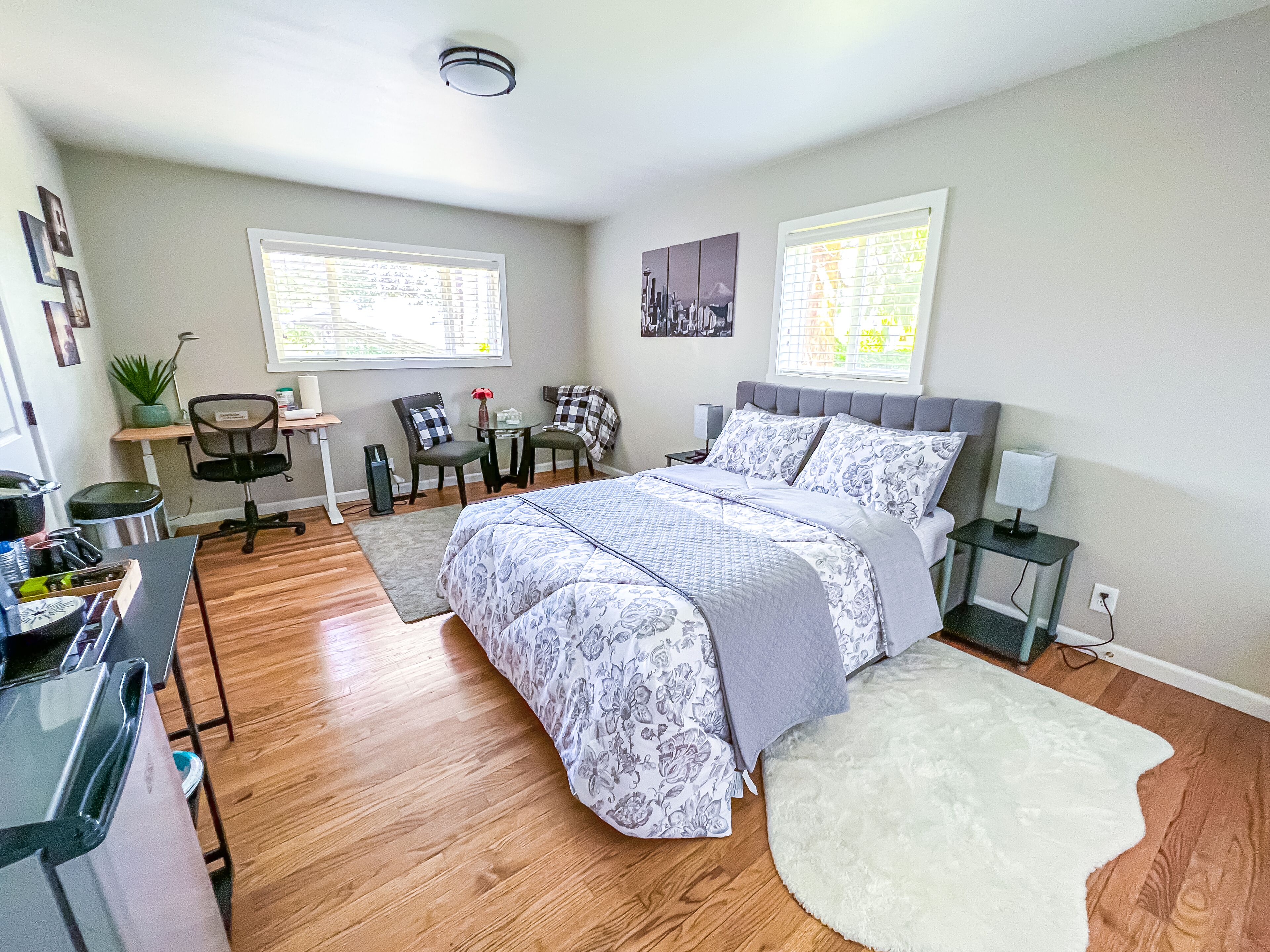 Entire private guest suite with private patio and backyard.