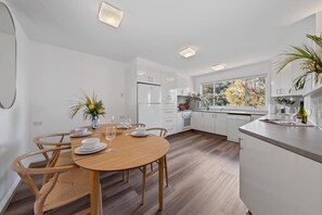 Fridge, microwave, oven, stovetop - Water-Front Wonder Near Woy Woy (Horsfield Bay)