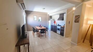 Fridge, microwave, oven, rice cooker