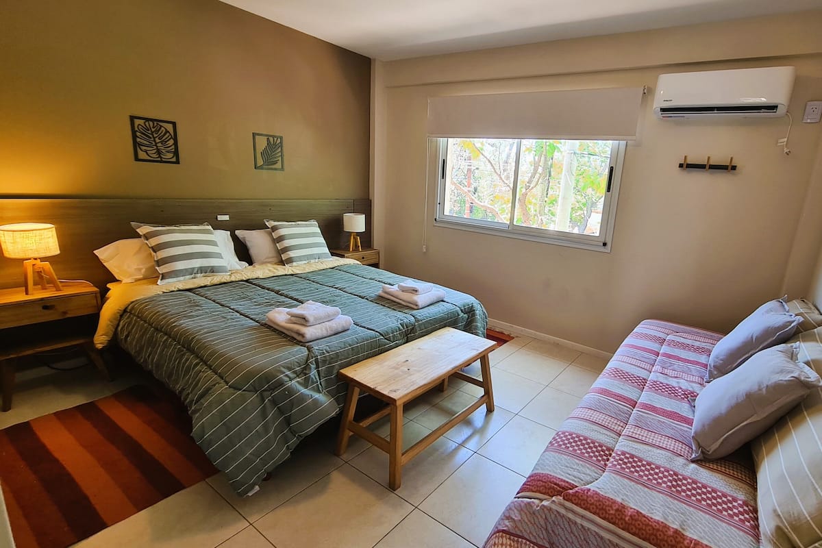 1 habitación, wifi gratis y ropa de cama