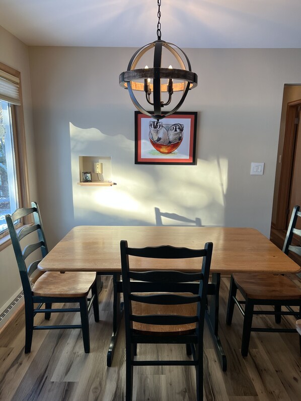 The Badger House | In-room dining