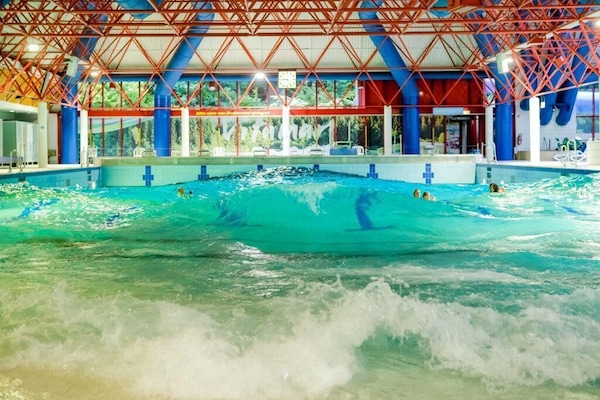 Freizeit- und Erlebnisbad in 300 m Entfernung