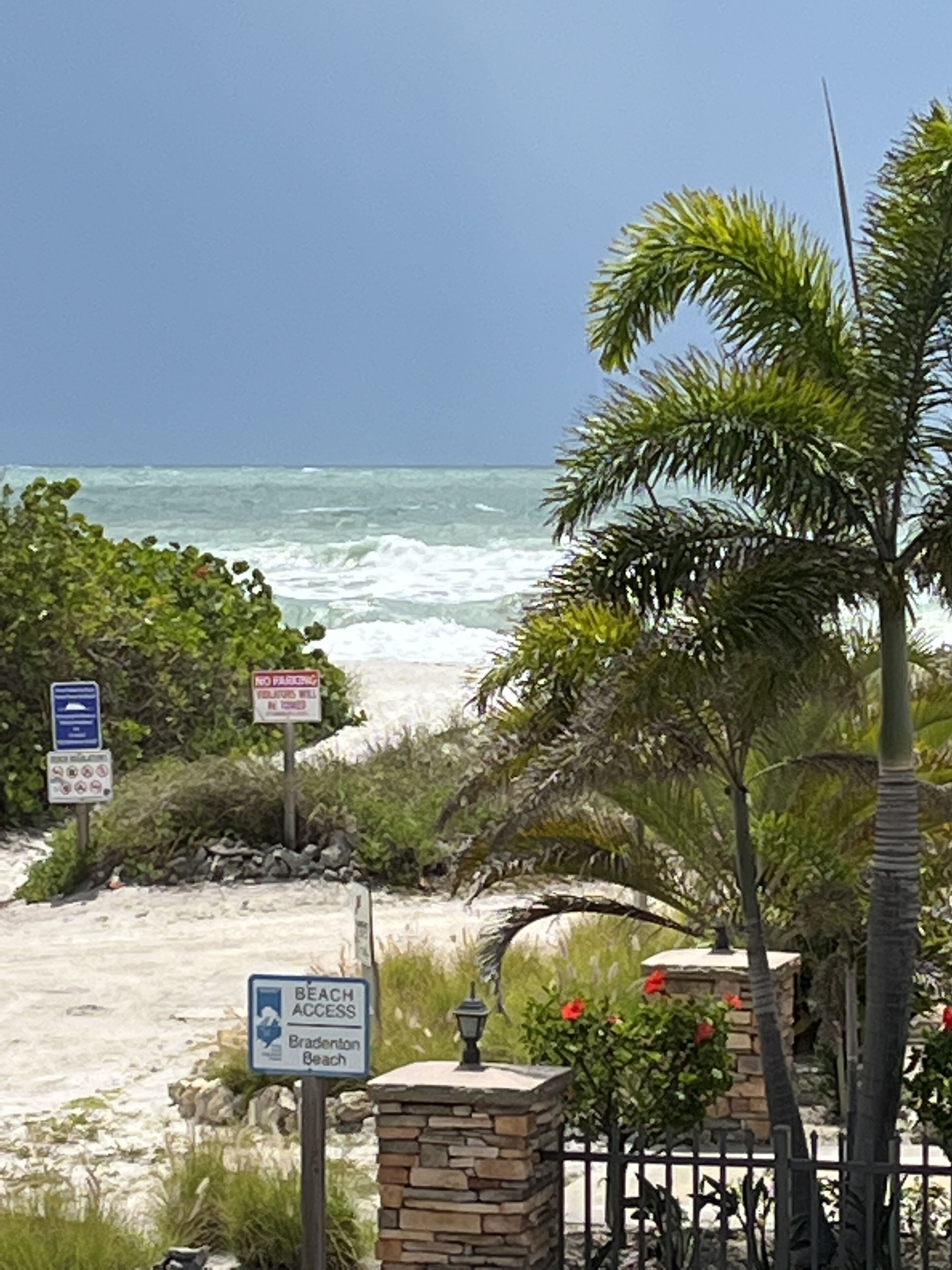Sun loungers, beach towels