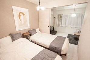 1 chambre, bureau, Wi-Fi gratuit, draps fournis
