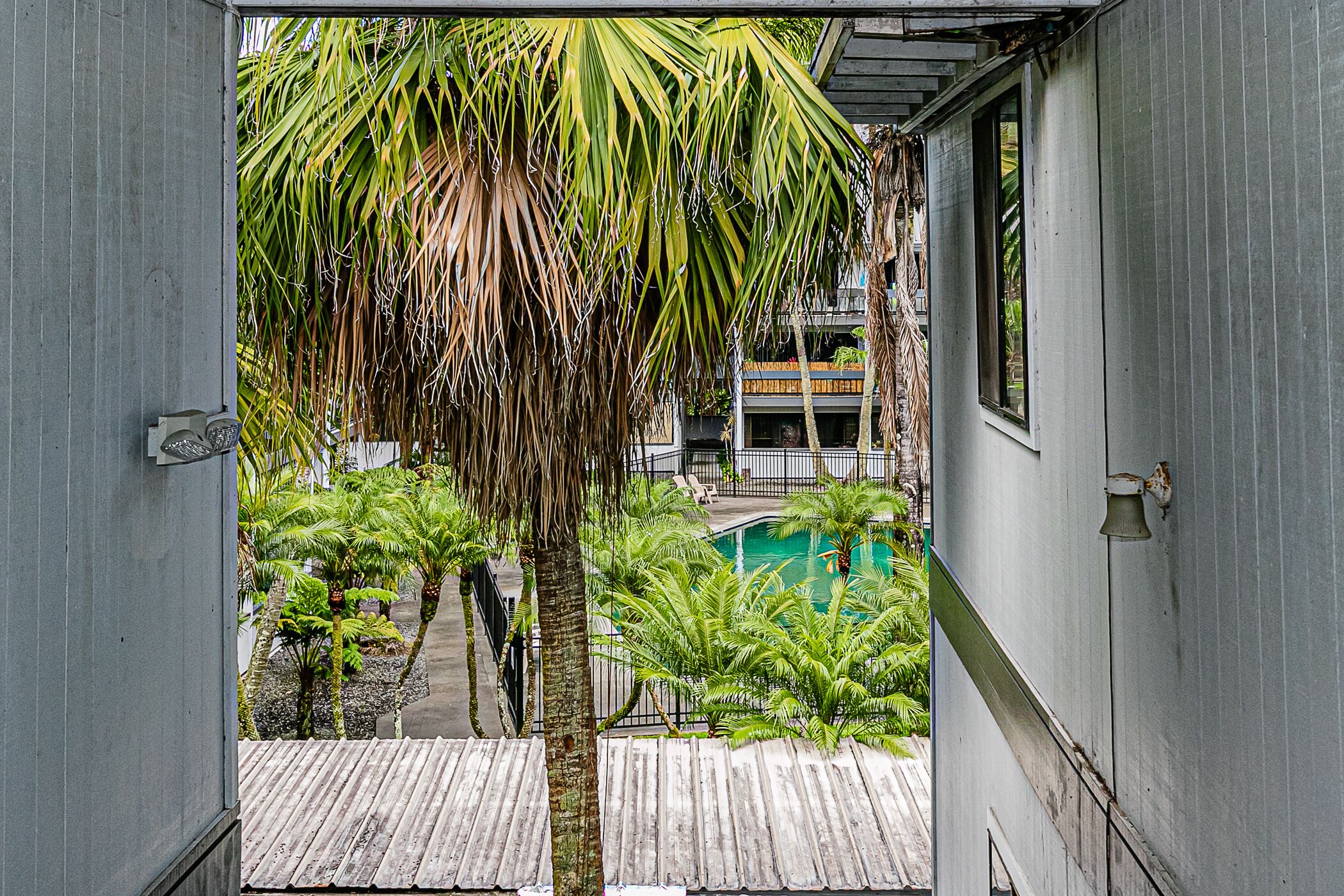 Enceinte de l’hébergement